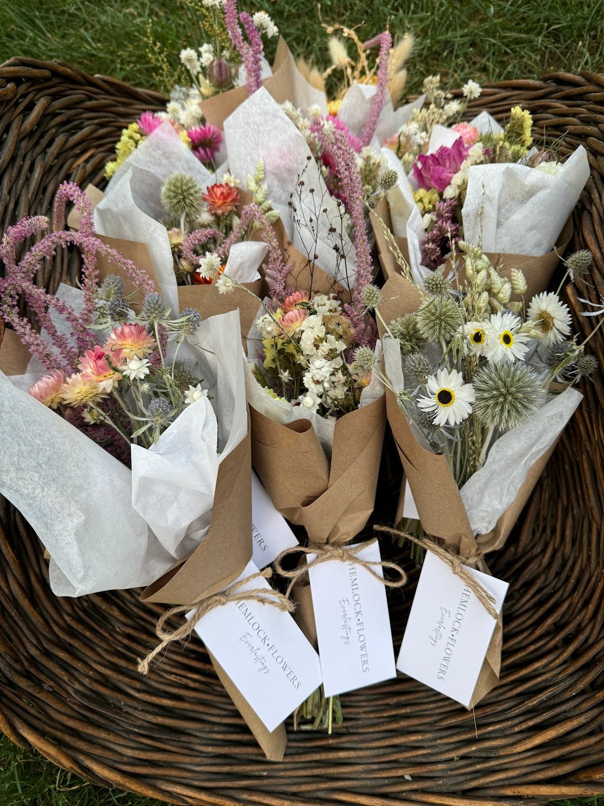 Everlasting Dried Flower Posy
